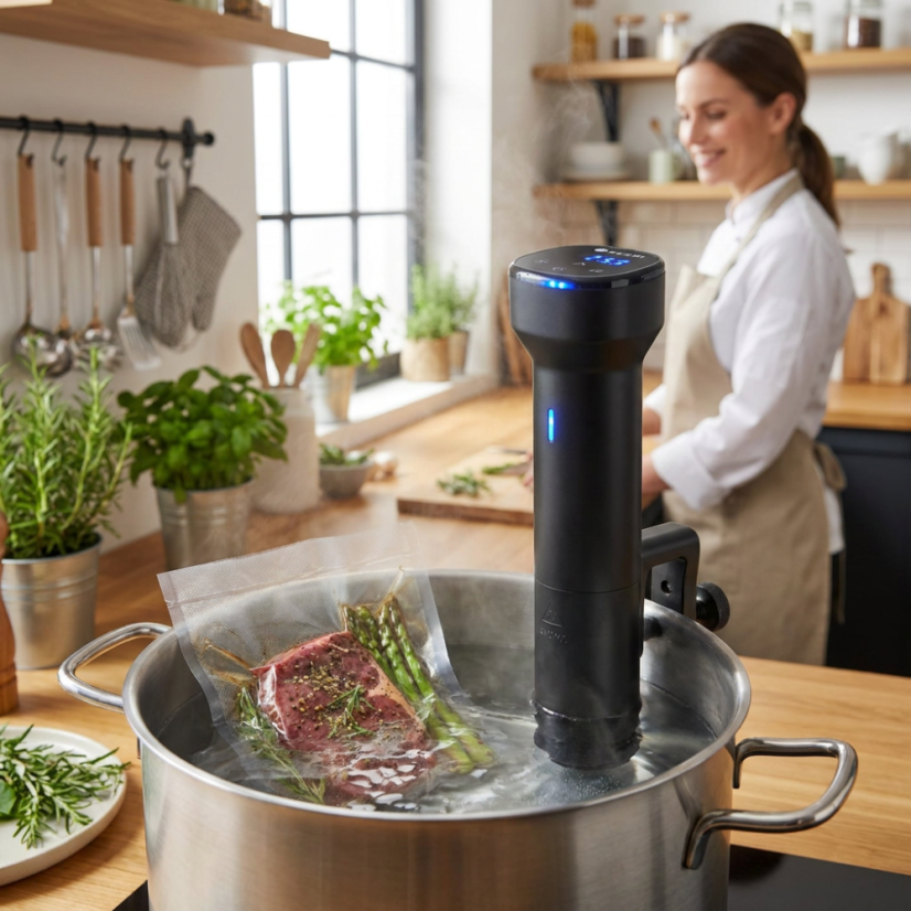 Ponorný sous vide varič HENDI 30 l – 1200 W