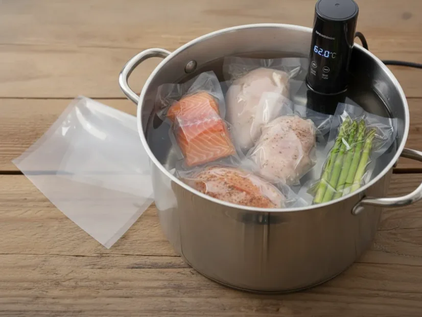 Varné vákuovacie vrecká hladké  400×650 mm – 90 mikrónov